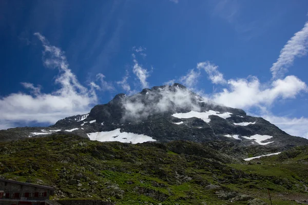 Mountain Panorama Alpine Pass Susten — Stock Photo, Image