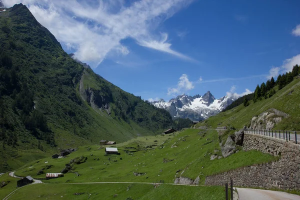 alpine pass susten between uri and bern