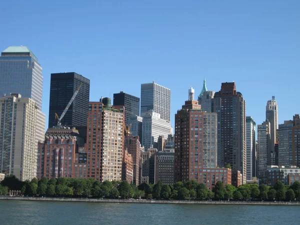 Arranha Céu Cidade Nova York — Fotografia de Stock