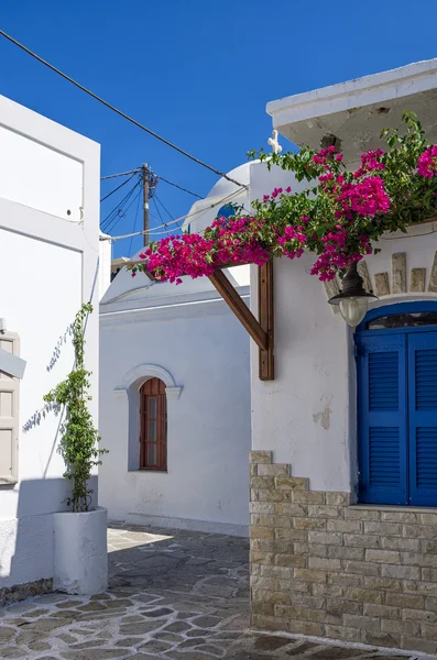 Sokak ANTIPAROS Island, Kiklad Adaları, Yunanistan — Stok fotoğraf