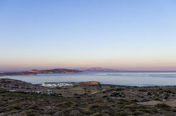 Paysage matinal à Ano Koufonisi île, Cyclades, Grèce — Photo