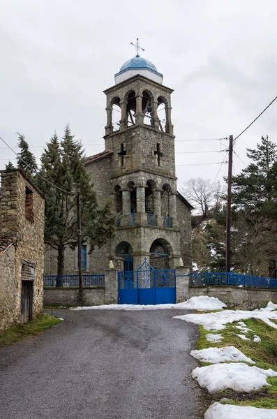 A templom Antartiko village, Florina, Görögország — Stock Fotó