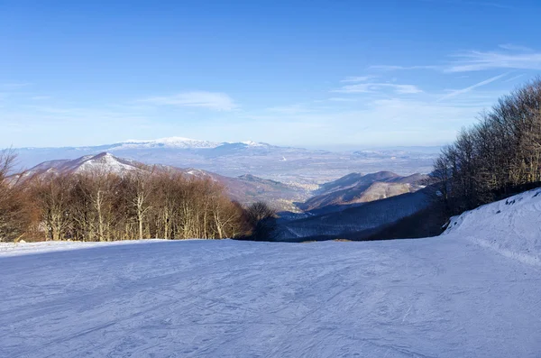 Paysages de montagne à Vigla, centre de ski de Florina, Grèce — Photo