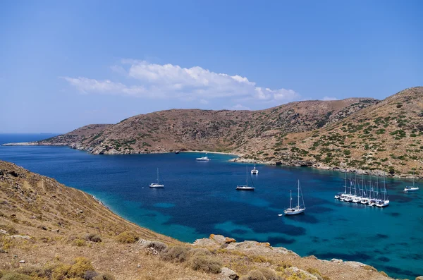 Kolona, Kythnos Adası, Kiklad Adaları, Yunanistan inanılmaz sahne