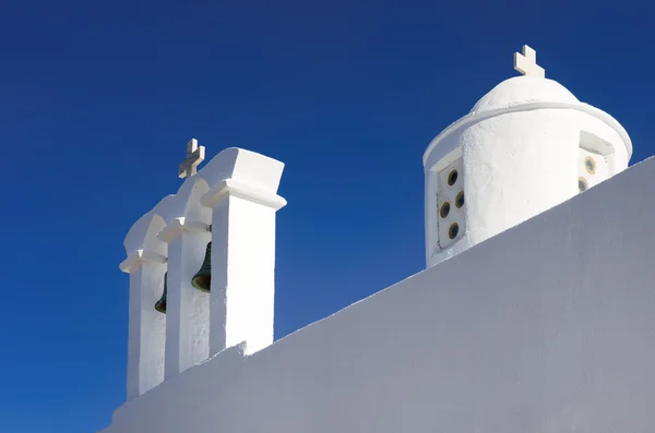 Architektonisches Detail einer Kirche auf der Insel Milos, Kykladen, Griechenland — Stockfoto