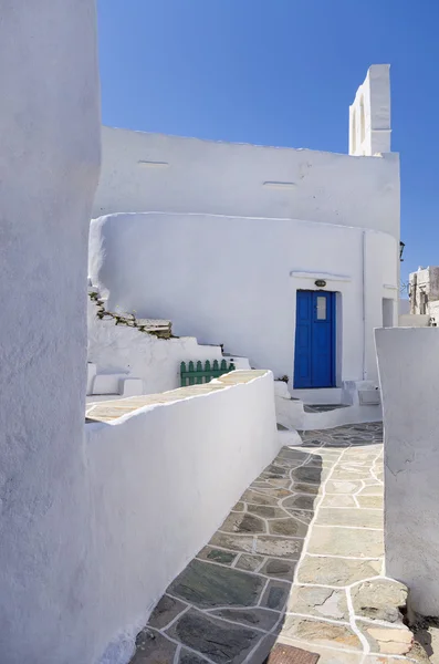 Straße in Sifnos Insel, Kykladen, Griechenland — Stockfoto