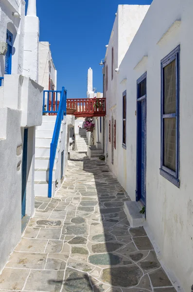 Sokak Sifnos Island, Kiklad Adaları, Yunanistan — Stok fotoğraf