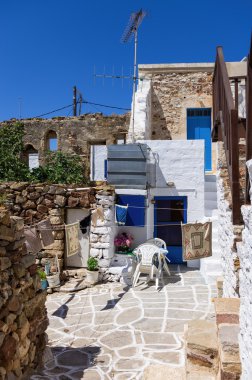 Sokak Kimolos Island, Kiklad Adaları, Yunanistan