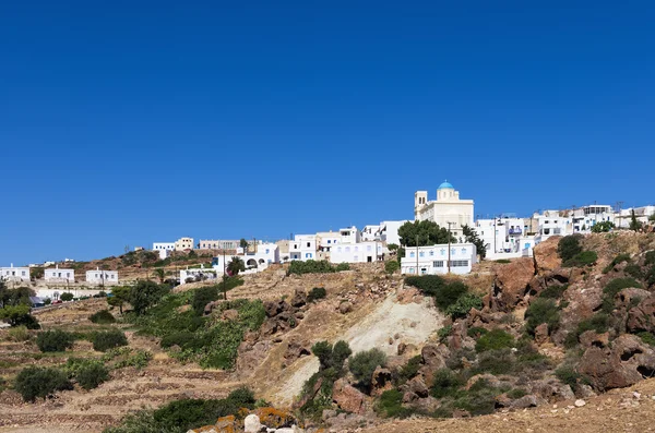 El pueblo de Isla Kimolos, Cícladas, Grecia —  Fotos de Stock