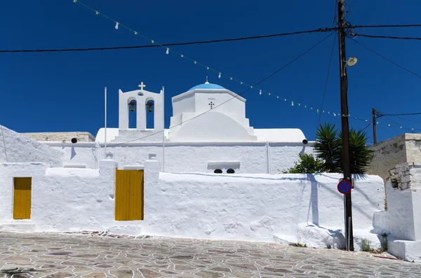 Alte orthodoxe chur in kimolos insel, kykladen, griechenland — Stockfoto