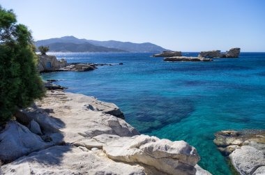 Kimolos Island, Kiklad Adaları, Yunanistan inanılmaz deniz
