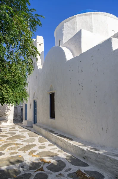 Straße in Sifnos Insel, Kykladen, Griechenland — Stockfoto