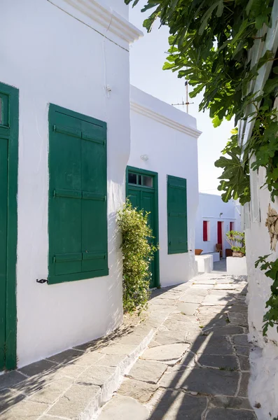 Straat in Sifnos eiland, Cycladen, Griekenland — Stockfoto