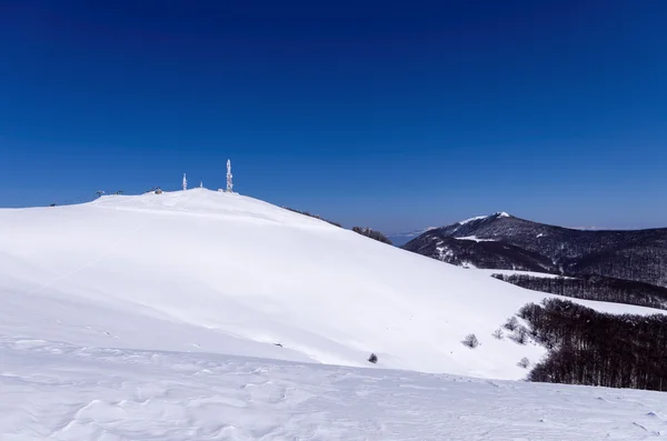 Гірські пейзажі в Vigla, в Florina лижний центр, Греція — стокове фото