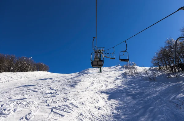 Vigla，黄金的滑雪中心，希腊的自然风光 — 图库照片