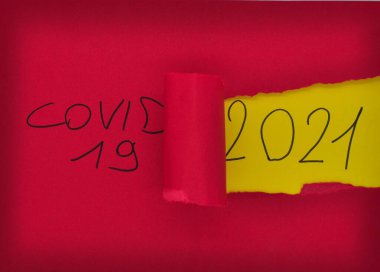Elveda 2020, hoş geldin 2021. 2020 yılını geride bırakmak için kavramsal fotoğraf
