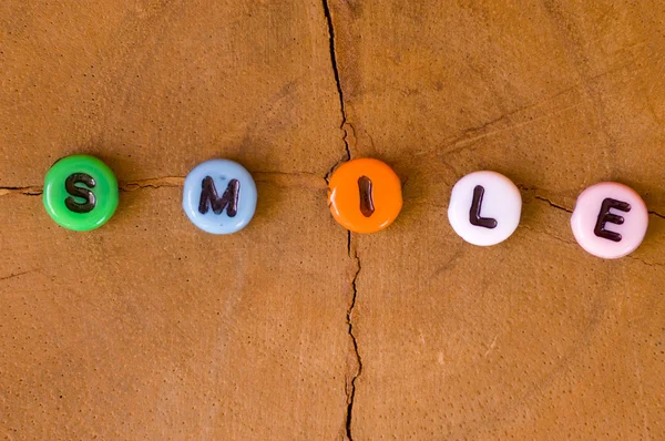 Colored smile — Stock Photo, Image