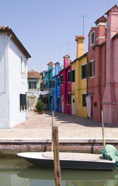 Burano Adası duvar renkleri