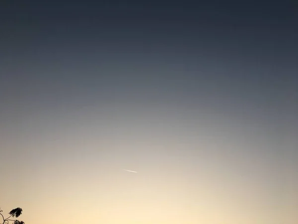 Blauer Himmel Den Frühen Morgenstunden — Stockfoto