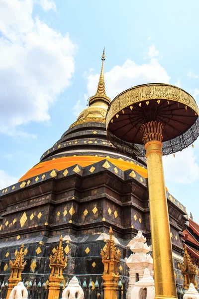 Architettura Buddista Opera Arte Spettacolare Tempio Thailandia — Foto Stock