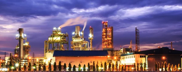 Finomítói Ipari Tartálygyártás Kőolaj Csővezeték — Stock Fotó