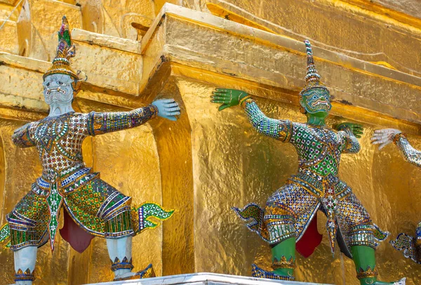 Gigantesco Tempio Buddha Smeraldo Della Thailandia — Foto Stock