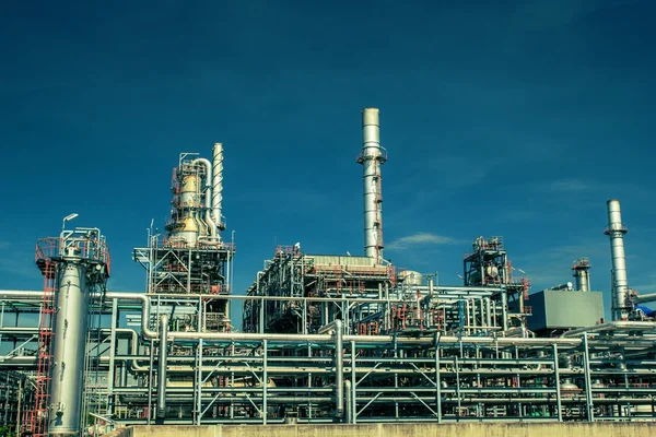 Plant Petroleum Refinery Industry — Stock Photo, Image