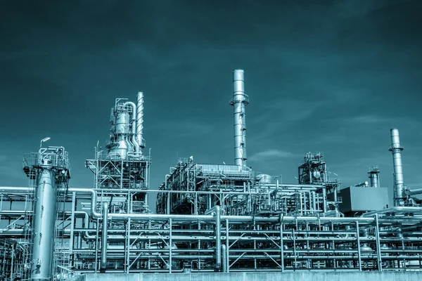 Växten raffinaderiet Petroleum — Stockfoto
