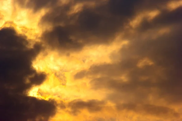 Textured Cloud Sunset Sky — Stock Photo, Image