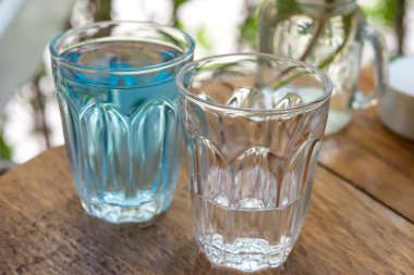 Cam masaya su seviyesi