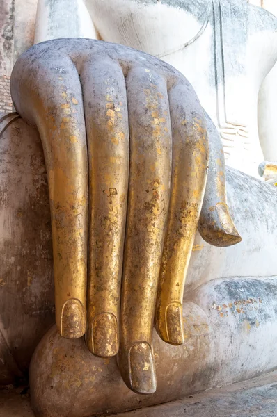 Sukhothai Historical Park, Tayland, Thailand (ortak özellik, Buda'nın antik el kadar kapatın).