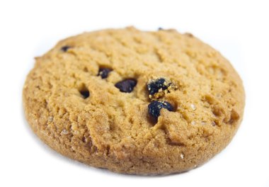 Çikolata parçacıklı kurabiye.