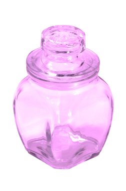 Cam şişe, pembe tonu