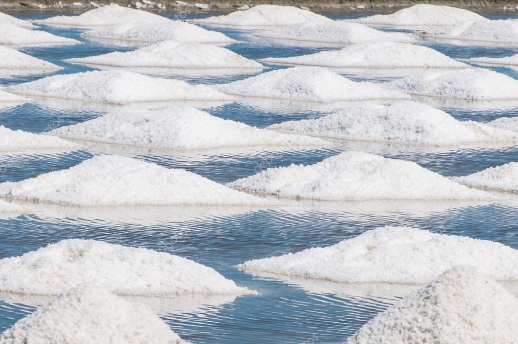 Salt farm in Thailand