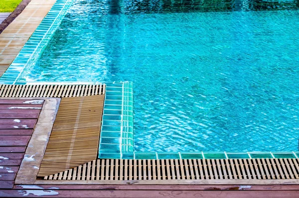 Fond de la piscine — Photo