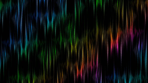 Abstract Fractal Neon Illustration Glowing Multicolored Rays Contexto Discoteca Usado — Fotografia de Stock