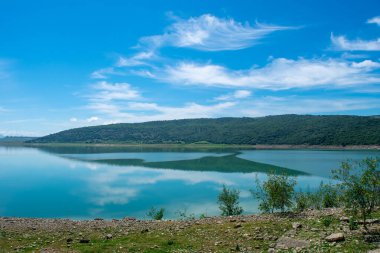 Bornos rezervuar gölü, Cadiz. Endülüs. Espaa. Europa. 