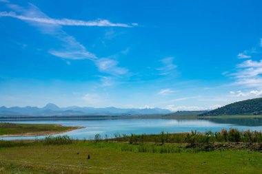 Bornos rezervuar gölü, Cadiz. Endülüs. Espaa. Europa. 