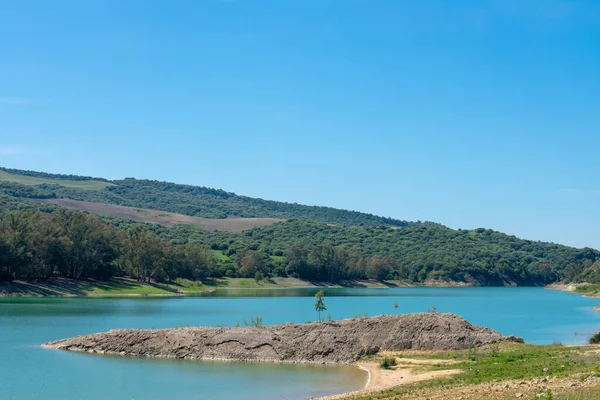 Bornos Víztározó Cadiz Andalucia Vagyok Espaa Vagyok Europa — Stock Fotó