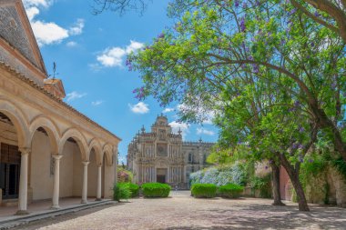 Jerez de la Frontera 'daki Cartuja de Santa Maria de la Defensin Manastırı. Cadiz. Endülüs, İspanya. Avrupa.