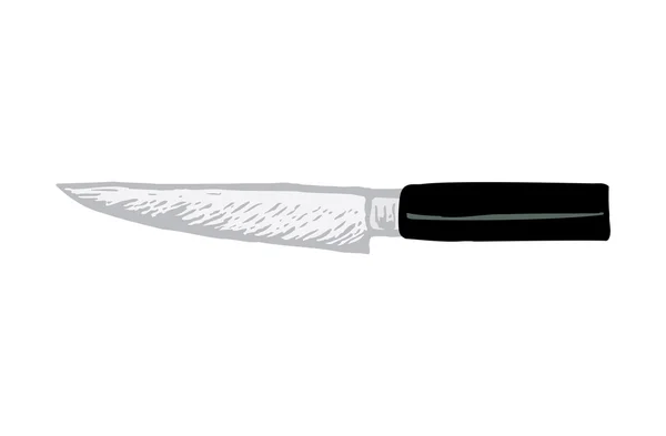 Vector ilustración de cuchillo — Vector de stock