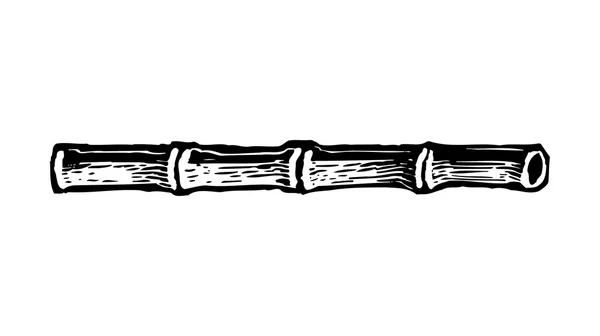 Векторна ілюстрація бамбукової палички — стоковий вектор