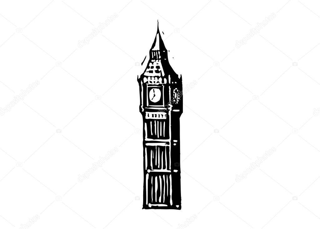 Big Ben Tower Vectores Graficos Imagenes Vectoriales Pagina 4 Depositphotos
