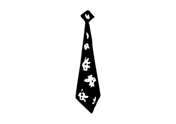 Vectorillustratie van een stropdas — Stockvector