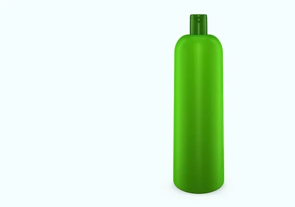 Lime Shampoo Plastic Bootle Mockup Isolated Background Shampoo Plastic Bootle — Stock Photo, Image