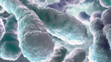 Hücre çekirdeğinin içindeki kromozom