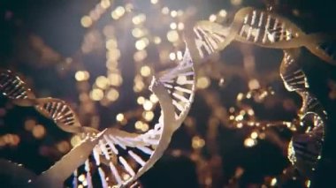 DNA dizisi görüntüsü hd video