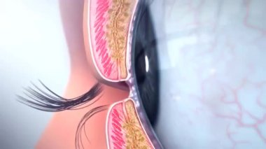 Gözün yapısını dış faktörlerden koruyan faktörler. Mucin, Aqueous, Lipid