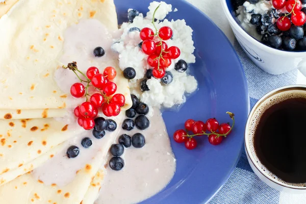 Homemade pancakes — Stock Photo, Image