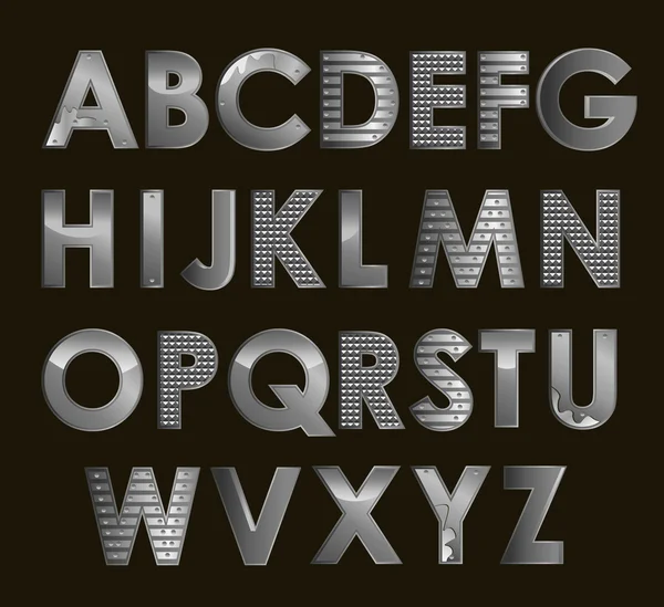 Zilveren lettertypeGümüş yazı tipi